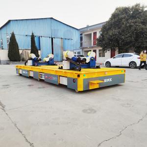  12 Tons Warehouse Material Self Moved Roller Bracket Transfer Carts Manufactures