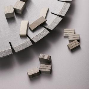 Multi-layer Type K Shape Sang Diamond Segment for Indonesia Segment Height 13/15