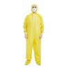 Buy cheap Yellow Disposable Protective Coverall With Shoe Cover S-3XL 20-60gsm from wholesalers