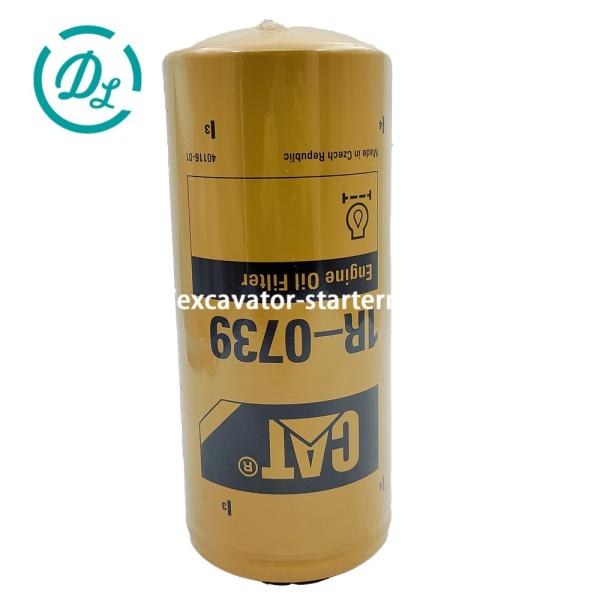Quality EexcavaStart CAT 1R-0739 Oil Filter for 329D 330D 336D Excavator C7 C9 Engine for sale