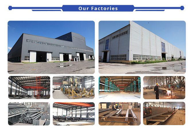 Q345 Purlin Column JIS Prefabricated Steel Structures Framing Studs