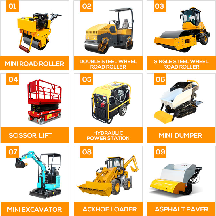 Mini Asphalt Paver For Small Projects With Design Length max. 2000 mm