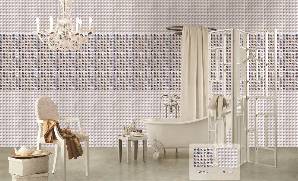 300x300mm No Fade Ceramic Rustic Tiles For Building And durable Wall Tile For Bathroom