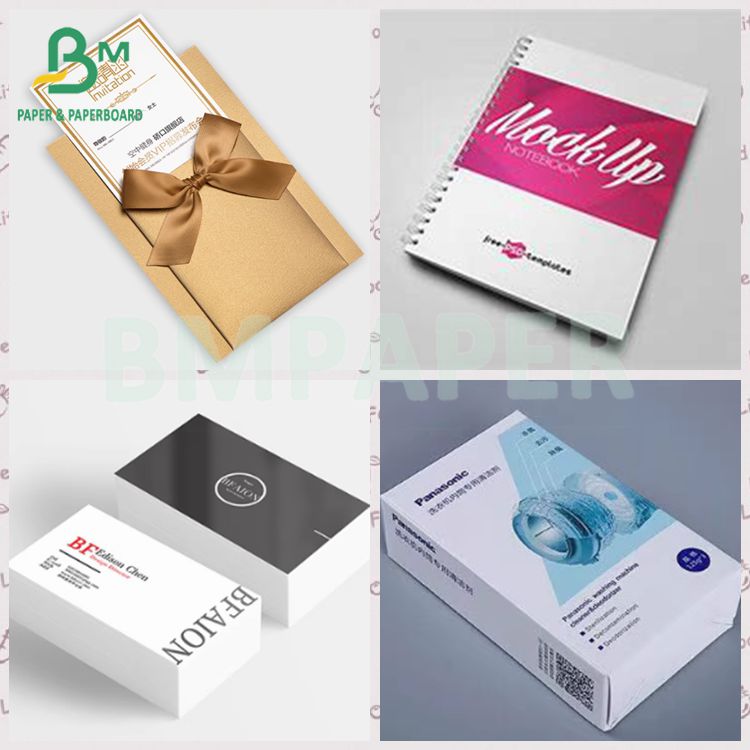 Recyclable 150gsm 200gsm Smooth Two Sides Coated Silk Gloss Paper
