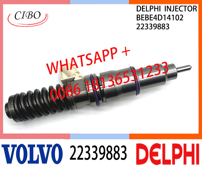 22339883 BEBE4D14102 Fuel engine Diesel Injector 22339883 BEBE4D14102 E3.18 for VOL D16 STAGE 111A