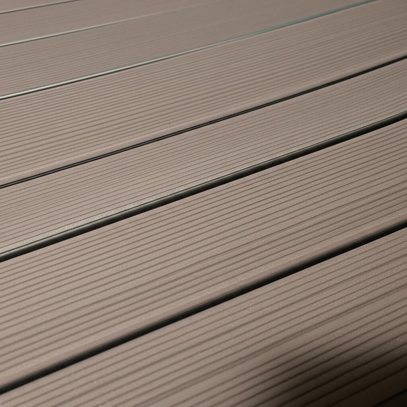  WPC Decking Panel 3000mm Eco-Friendly Fireproof Low Maintenance Manufactures
