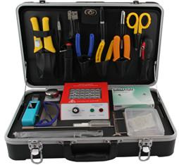 Professional Fiber Optic Connector Termination Tool Kit , Fiber Optic Installati