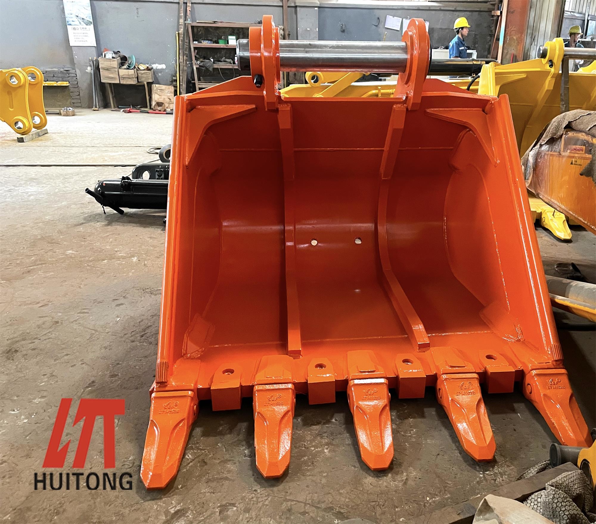 HUITONG Customized Digger HD Bucket Heavy Duty Bucket Excavator Reinforced Rock Bucket For CAT320 EX120