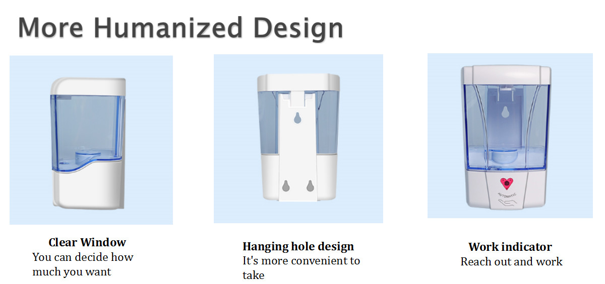 CE Hand Sanitizer Touchless Soap Dispenser 0.6L