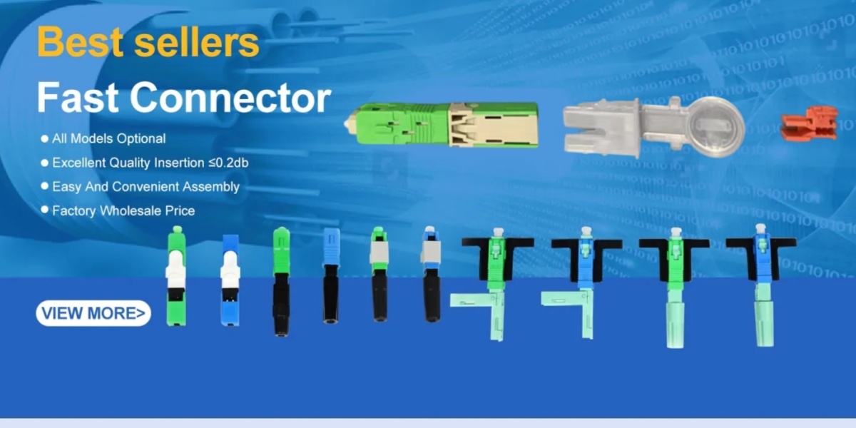 50mm Length Insertion Loss within 0.3dB FTTH Quick SC UPC/APC Fiber Optic Fast Connector
