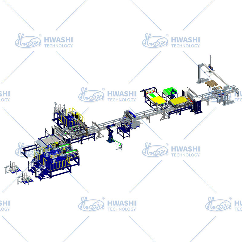 High Speed Automatic Wire Shelf Welding Machine for Wire Mesh Deck Shelving Production