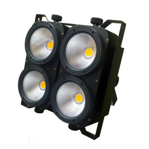 Pure Color 400 Watts COB LED Blinder Light With 4 Eyes And High Strobe Function
