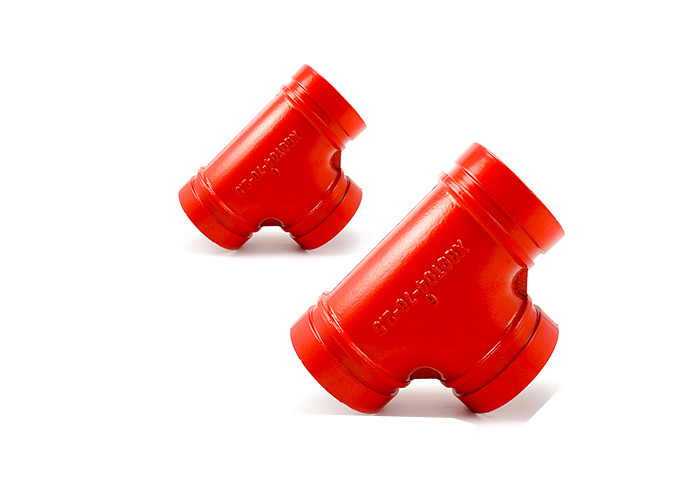 12 Inch Ductile Iron Pipe Fittings , Female Connection Ductile Iron Pipe Coupling