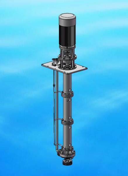 Submerged Petrochemical Process Centrifugal Water Pump High Temperature Sly