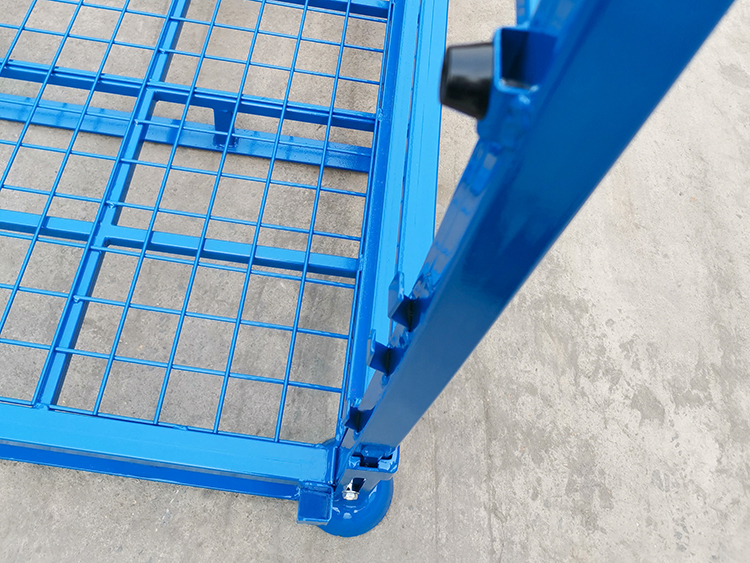200-2000L Capacity Heavy Duty Metal Rack for Collapsible and Stackable Steel Container