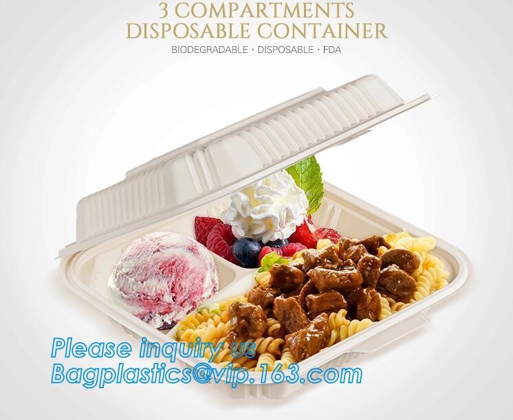 Meal Prep Containers Free Sample Bento Lunch Box Biodegradable Food Container Plastic Wheat Straw Lunch Box bagplastics