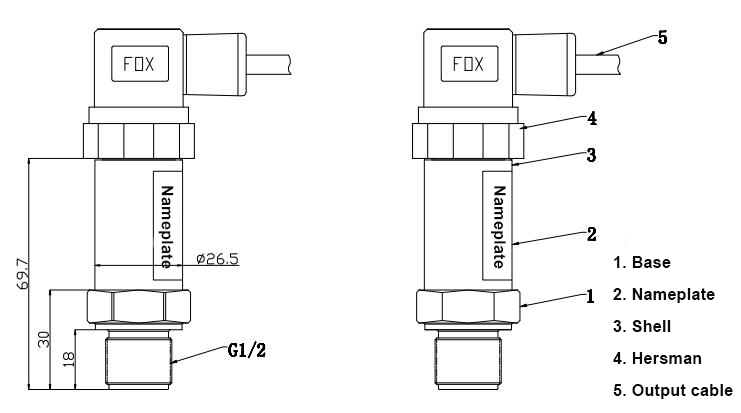 Piezoresistive Barometric Pressure Sensor