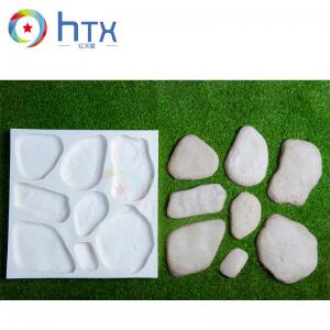 China Concrete Interlocking Cast Stone Molds Plastic Hollow Block Mold on sale