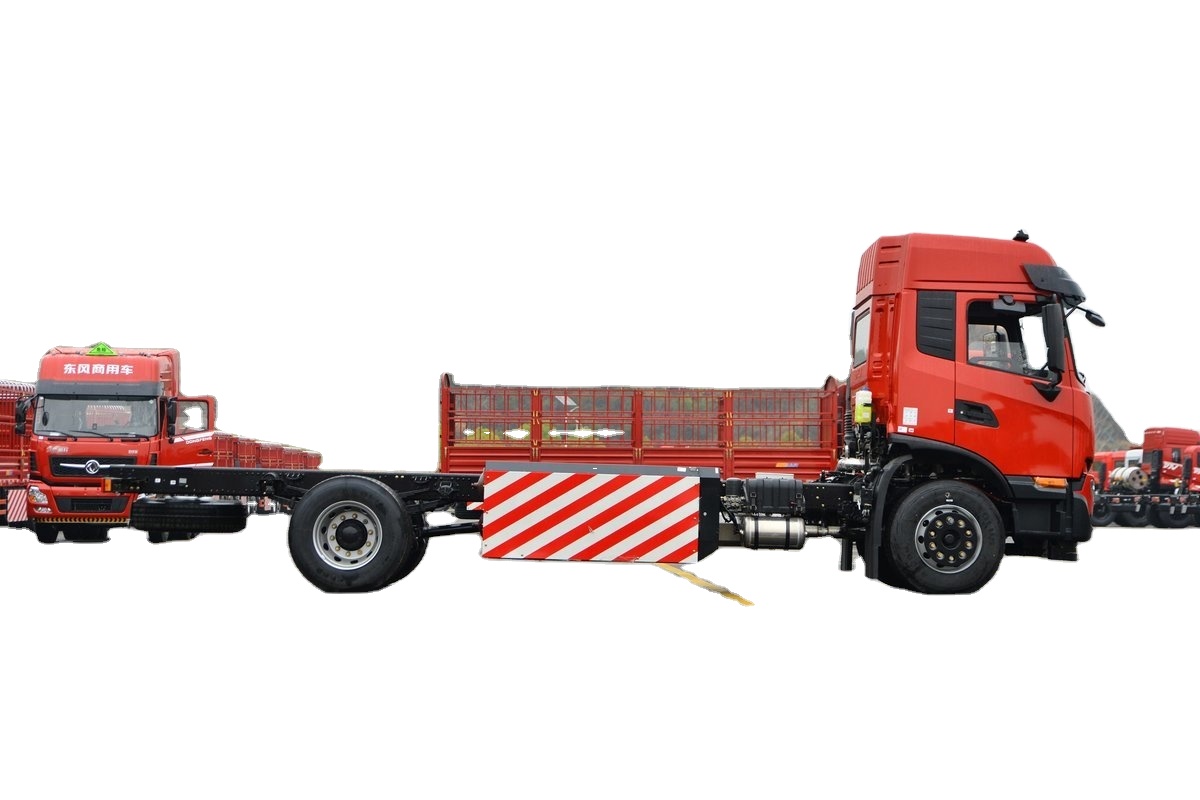 Dongfeng KR 220HP 4X2 LNG Cargo Truck FAST Gear Box and Half a Row Seat Rows for Best