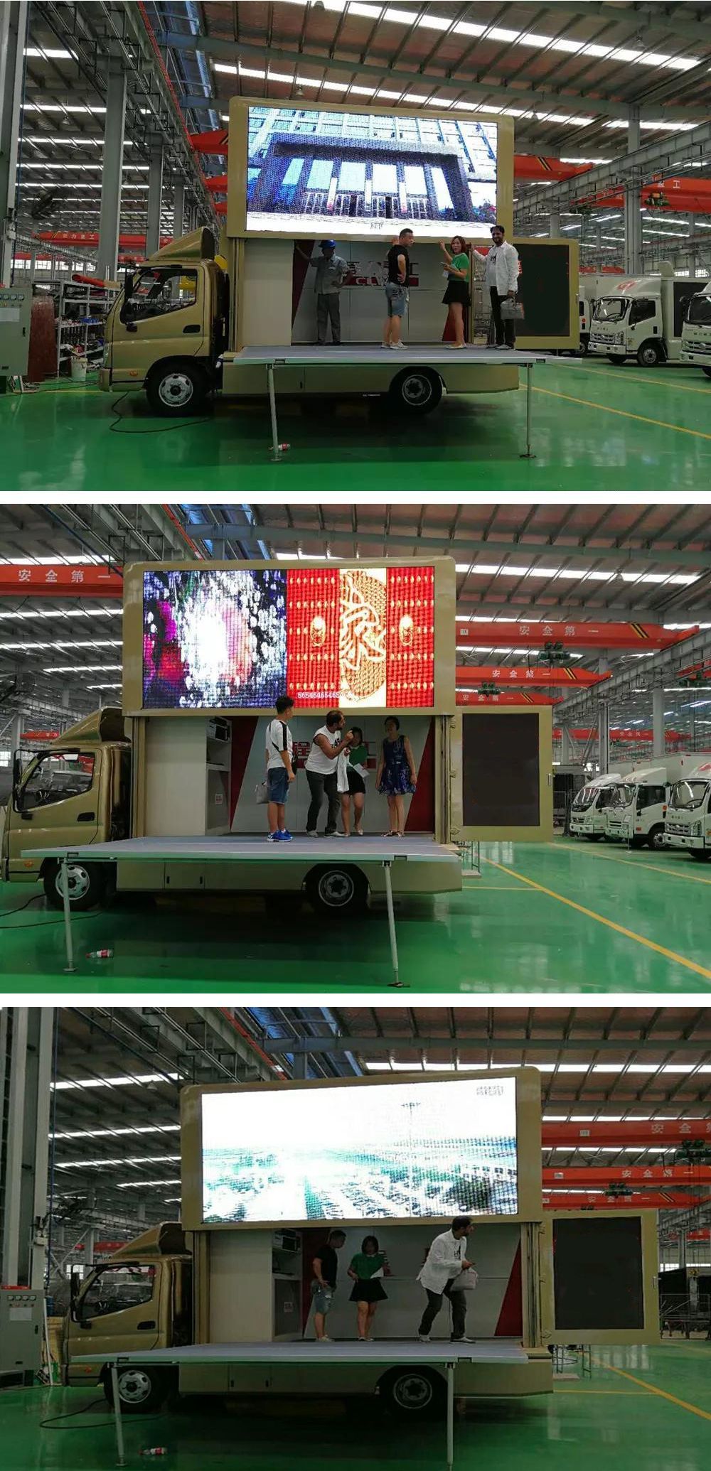 Isuzu LED Display Billboard Display Screen Truck Advertising Truck for Sale