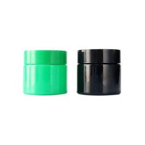 China Custom Color Hemp Flower Jar Plastic Containers 3oz Cannabis Storage on sale