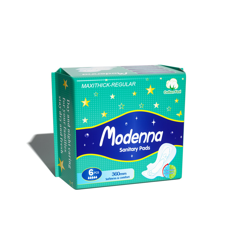 Disposable Pads For Women Sanitary Soft Breathable Sanitary Napkins Manufacturer From China With Double Wings