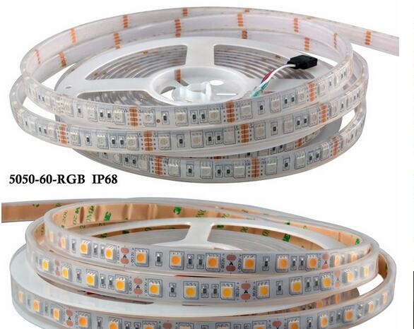 Warm White 5M Color Changing 12volt Led Strip With Adhesive Backing ,14.4W/M Power