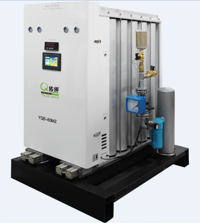 Adjustable Psa Nitrogen Generator With Purity 95%~99.999% Programmable Control 1