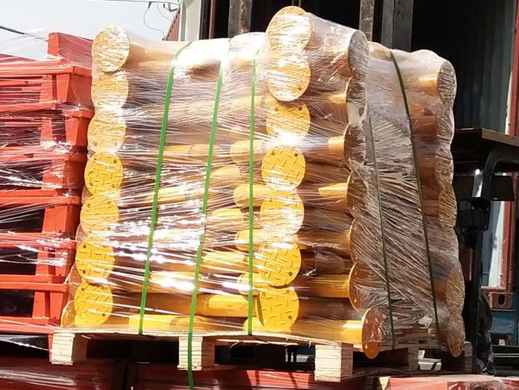 Green Corrosion Protection Pallet Racking Frame Guard for Enhanced Durability