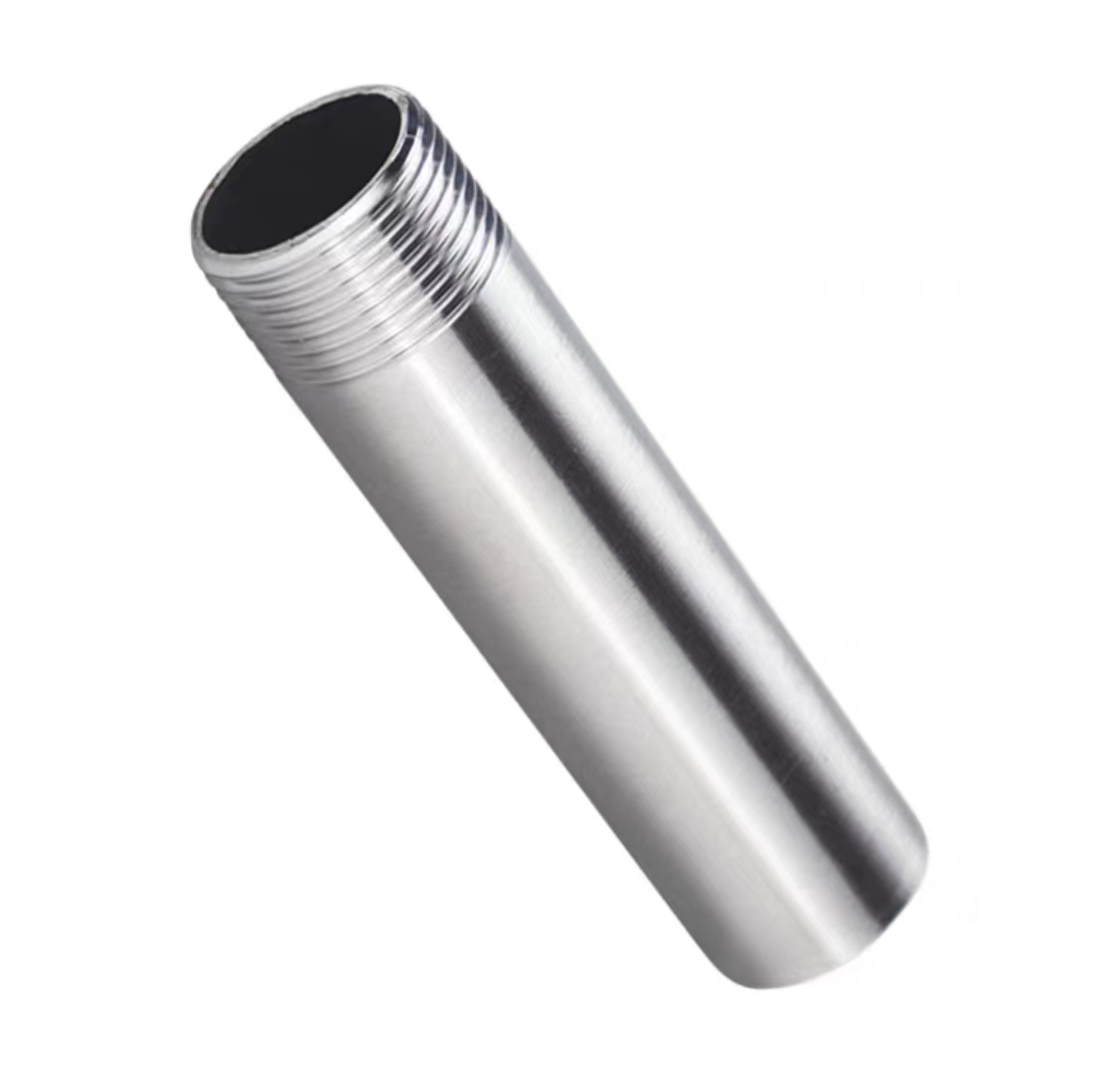 Equal 304 Stainless Steel Pipe Fitting Weld Nipple Coupling Connector for Water Oil Air