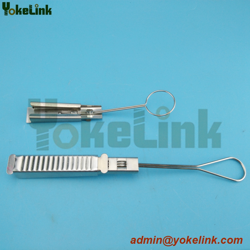 Stainless Steel Adjustable Optical Fiber Cable Drop Wire Clamp