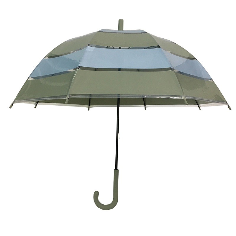 Transparent Dome Shape POE Kids Compact Umbrella