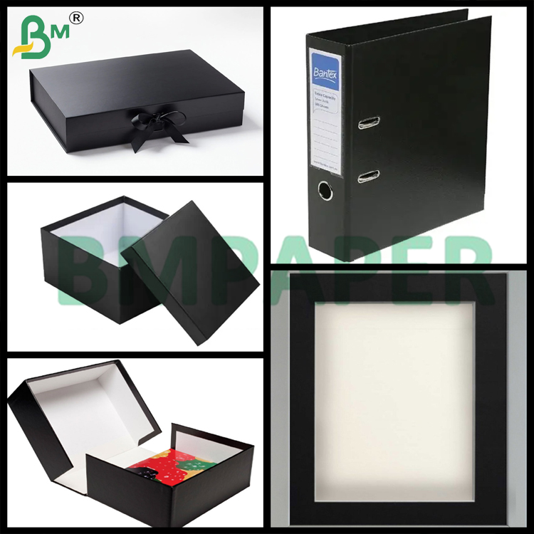 Greyboard Black In One Side 1900 Mic 1.9mm Backing Board Black