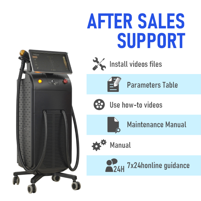 Android Hair Laser Machines 808 Nm Diode Laser Hair Removal Permanent