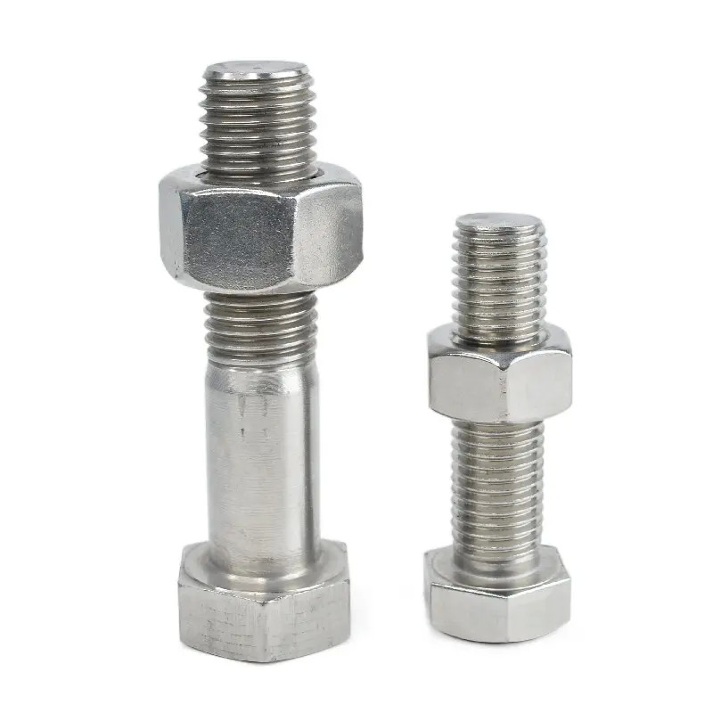 Super Duplex 2205 2507 Hexagon Bolts And Nuts Stainless Steel 904l Hex Bolt Din933