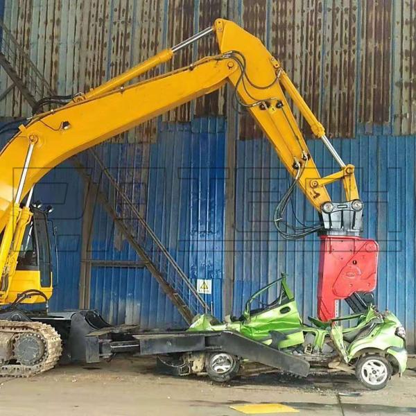 360D Rotation Hydraulic Scrap Shear, Vehicle Cutting Shear, Demolition Steel