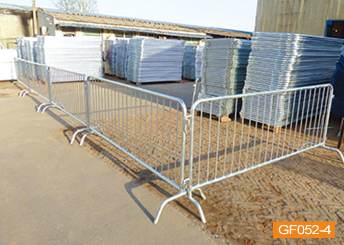 HGMT Traffic L8.5' Crowd Barrier Fencing For Protecting Concert