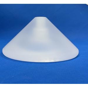  Machining Quartz Glass Cone Frosted Surface Customized Heat Resistance Manufactures