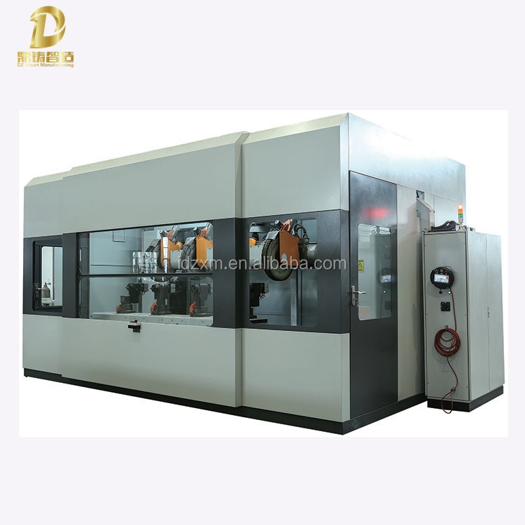 Four Working Stations CNC Automatic Polishing Machine For Metal Surface Polishing