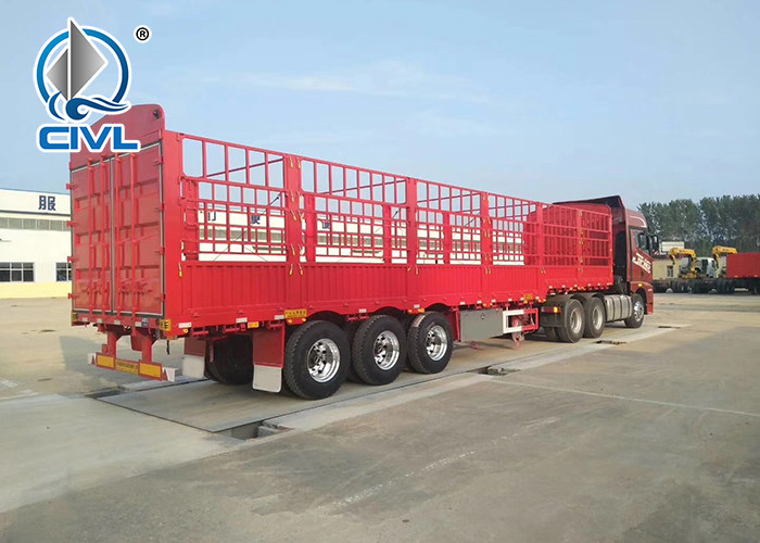 40 Feet Light Self Weight New Cargo Semi Trailer Trucks Used In Logistic Industry