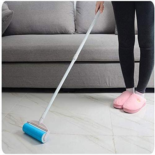Plastic Adjustable Long Handle Lint Clothes Hair Remover Roller for Cat Dog