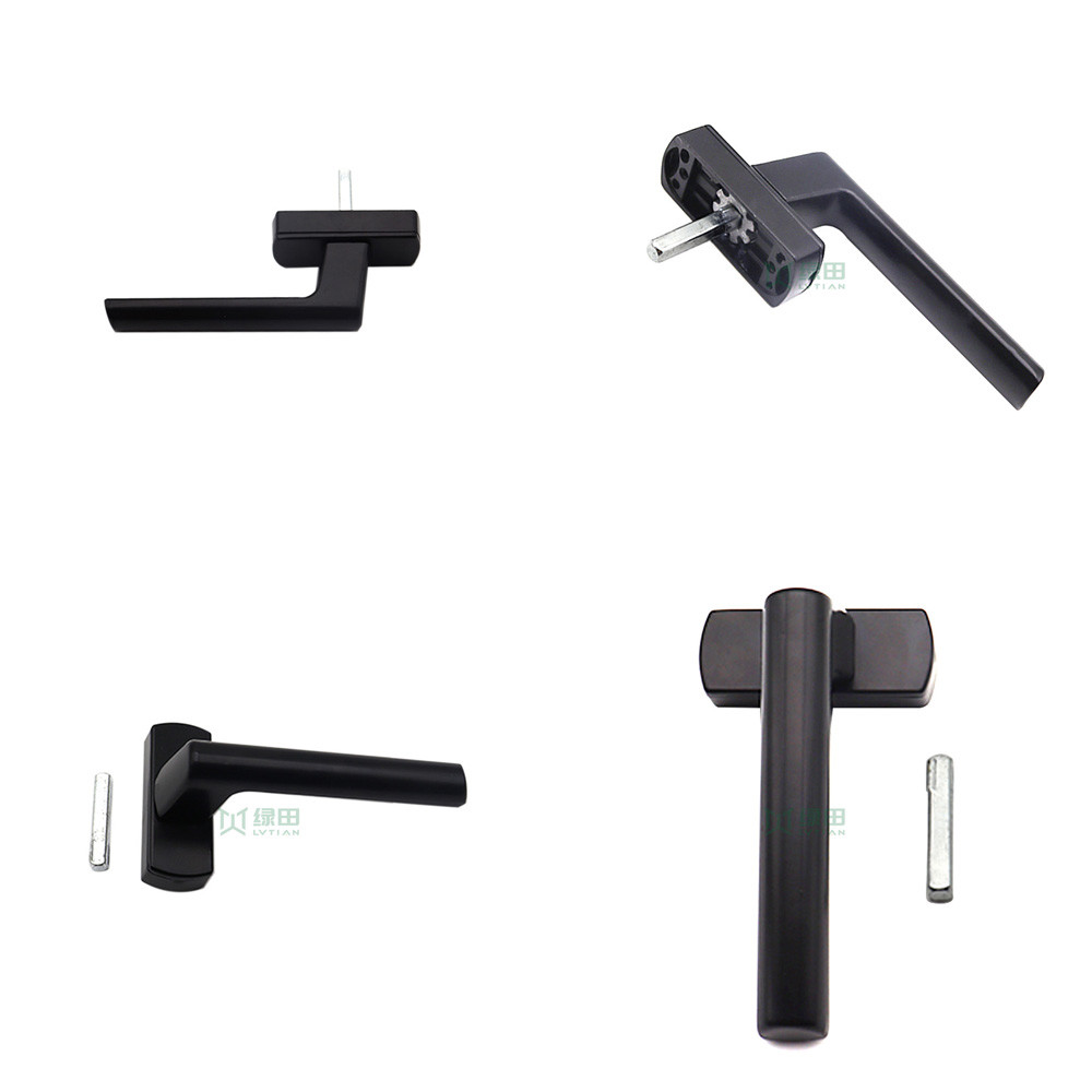 Aluminum Square Shaft Flap Two Point Handle For Window And Door