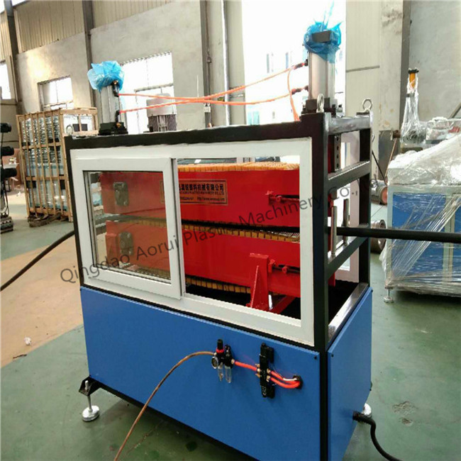 50-200mm Pvc Pipe Extrusion Line Customizable Total Power Two Screw Number
