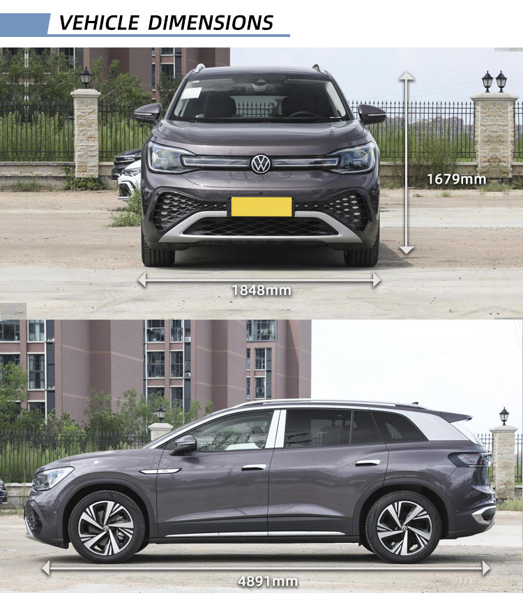 ID. 6 Crozz PRO Volkswagen Electric Car Adult Charging Panoramic Sunroof