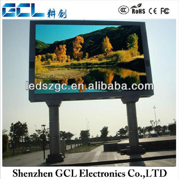 2015 Hot Sale Vivid Image Fullcolor Outdoor LED Commercial Display Videos