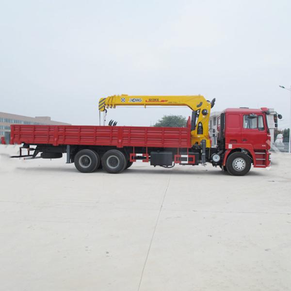 SHACMAN F3000 6×4 crane truck Telescopic boom truck Boom truck can rotate,
