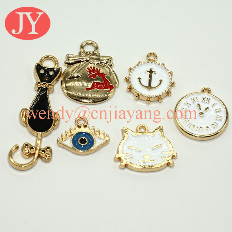 Customized metal tags for furniture and luggage case with engraved letters
