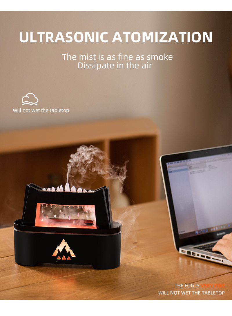 2023 Volcano Humidifier for Home Office Spa Online Sales Private Mold Yes 3 Mist Output