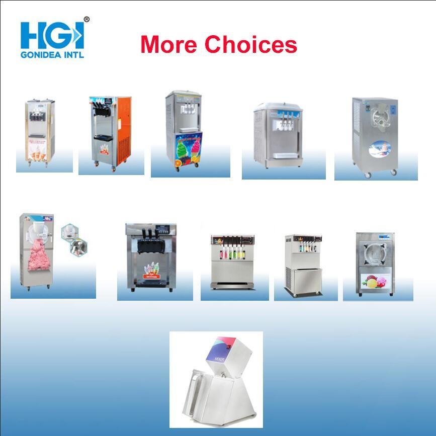 Shop Soft Hard Ice Cream Machine Gelato Maker Bql-9625