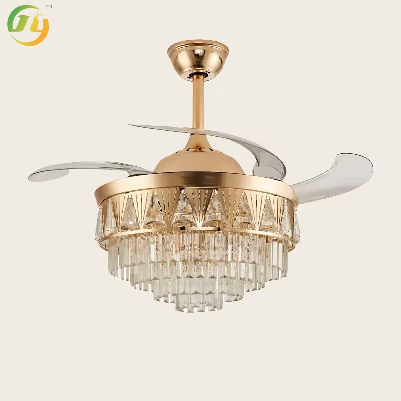 SENKAI Deluxe Crystal Ceiling Factory Surface Mounted 5 Round Led Crystal Dimmable Smart Ceiling Lights For Living Room